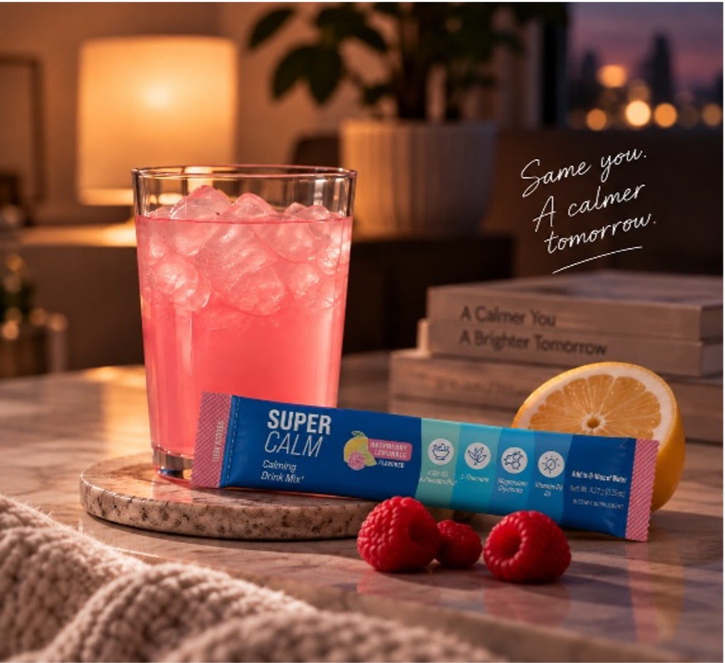 A functional drink mix made for your daily wind-down.