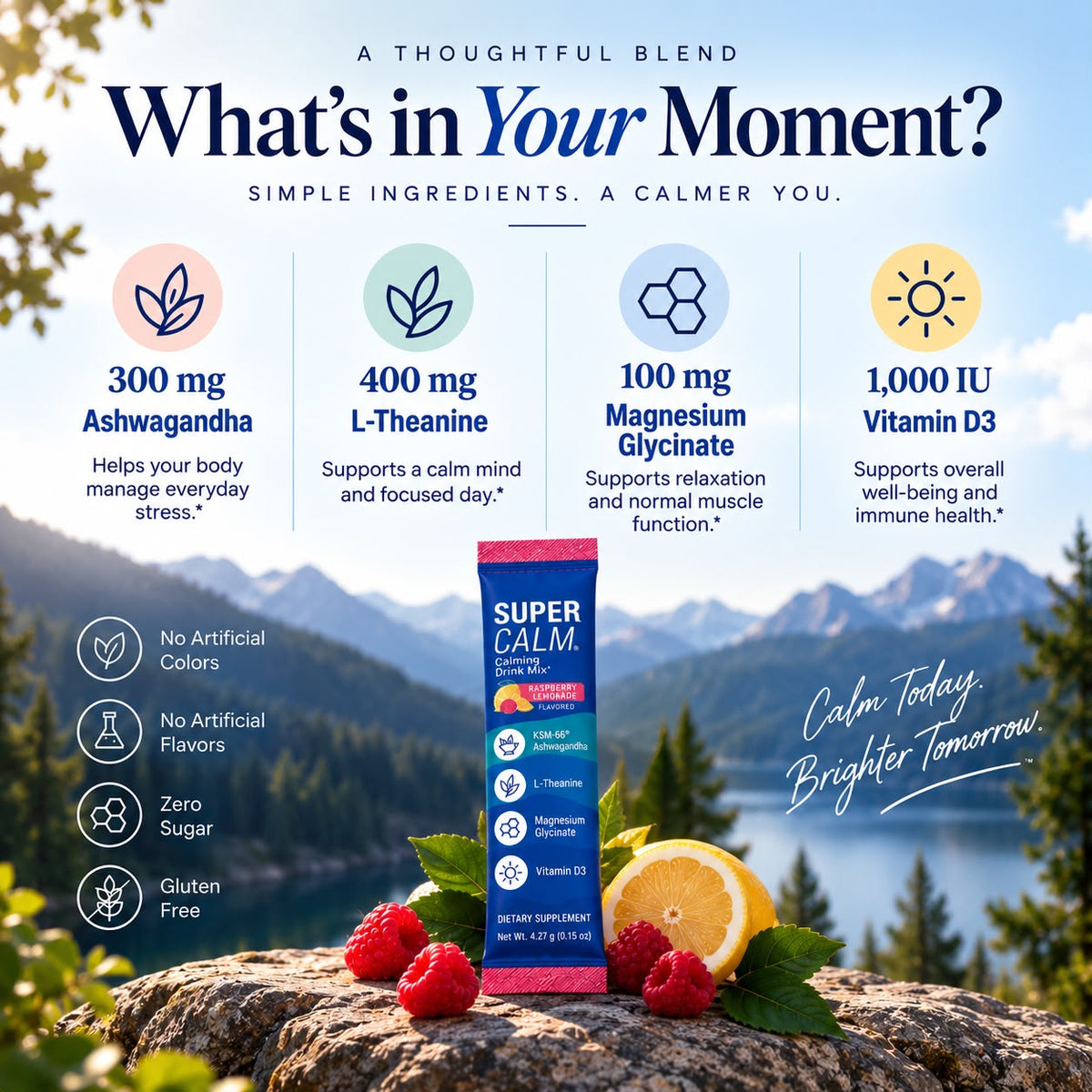 SupraCalm — Adaptogenic Drink Mix
