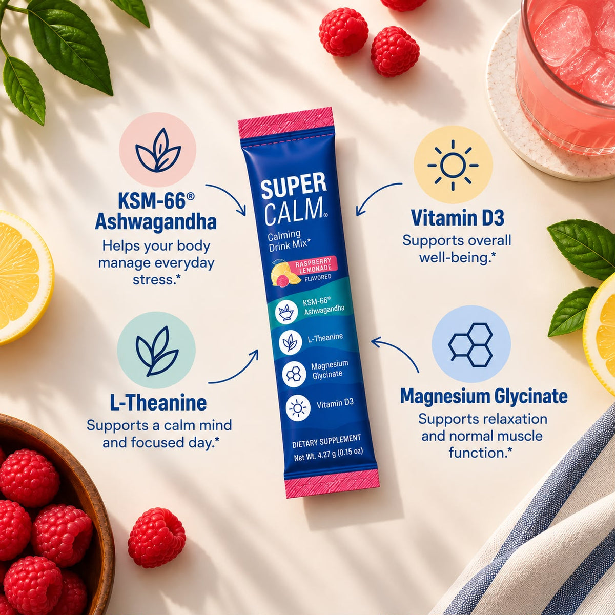 SupraCalm — Adaptogenic Drink Mix